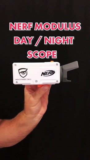 Nerf Modulus Day/Night Zoom Scope - #nerf #nerfmodulus #nerfgun #nerfnation #toyscollector #cooltoys #nerfornothin #cjnerf #hasbrotoys #nerfornothing