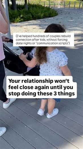 Sheina Schochet | Relationship Therapist for Moms on Instagram: "Here are 3 things I often see couples doing that actually make reconnection harder, NOT easier: 1. Stop relying on “shoulds” about how a relationship is supposed to look For many couples with young kids, the advice to “just make time,” “date more,” or “communicate better” doesn’t work. If you’re exhausted, touched out, or carrying the mental load, trying to force closeness often creates more resentment, not connection. Low emotiona