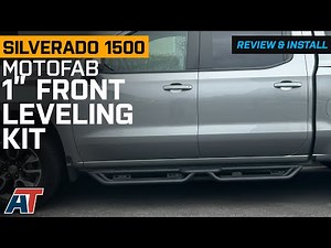2007-2024 Silverado 1500 MotoFab 1-Inch Front Leveling Kit Review & Install