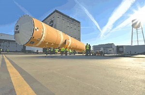 177K views · 2K reactions | The SLS rocket core stage for NASA Artemis II is fully assembled! Soon, it’ll be on its way to NASA's Kennedy Space Center for further prep. Get to know the core stage by the numbers in this Tumblr post: https://nasa.tumblr.com/post/755645205384953856/the-sls-space-launch-system-core-stage-by | NASA - National Aeronautics and Space Administration | Facebook