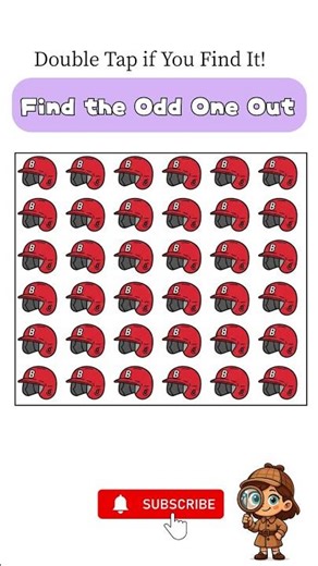 Find the One That’s Different! 👀 | Puzzle #10 | FindyGamesMomo #Shorts