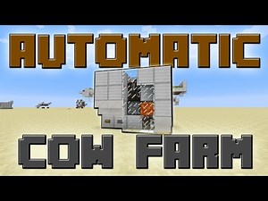 Minecraft Automatic Cow Farm 1.11 / How To Make An Automatic Cow Farm In Minecraft