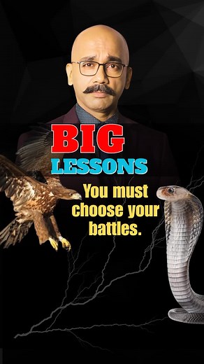 Choose your battles wisely ! You don’t need to fight every fight. Life will keep throwing challenges your way, but wisdom lies in knowing which ones are truly worth your energy. You don’t have to attend every argument you’re invited to. Some battles drain you more than they grow you and maturity is realizing that peace is more valuable than proving a point. #vijayvikramsingh #thevvsshow #podcast #samvaad #lifelessons #motivational #biggboss | Vijay Vikram Singh
