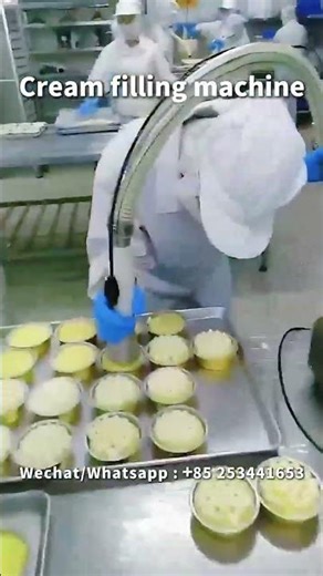 Cream Filling Machine #machine #factory
