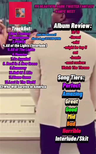 Kanye West's My Beautiful Dark Twisted Fantasy Review