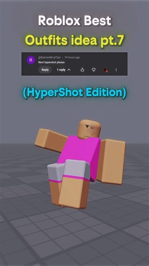 These ROBLOX Outfits are 10/10! 🔥 (Hypershot Pt.7) #robloxoutfits #viral #shorts #robloxoutfits #fyp