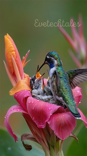 Some hummingbirds build their nests so well camouflaged that even experienced birdwatchers can miss them. Algunos colibríes construyen sus nidos tan bien camuflados que incluso observadores de aves experimentados pueden pasarlos por alto. #fblifestyle #EveTechTales #colibri #hummingbird | Evetechtales