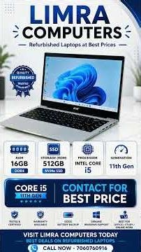 Top Laptop Brands at Budget Prices! 💰 #RefurbishedLaptops #LaptopDeals #BudgetLaptop #UsedLaptops
