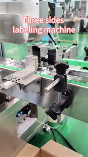 Three sides labeling machine