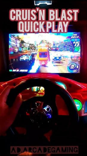 Cruis'n Blast Nintendo Arcade Machine Quick Play - Arcade Racing