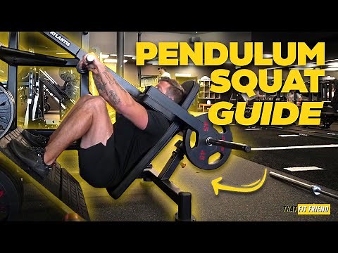 PENDULUM SQUAT GUIDE | How To, Quad & Glute Bias, and Benefits