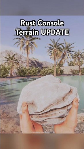FIRST LOOK at the NEW Terrain UPDATE Rust Console Edition #rust #rustconsole