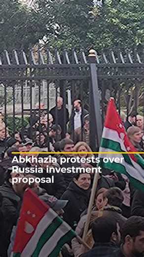 Protesters in the breakaway Georgian region of Abkhazia stormed the parliament building and demanded the resignation of its leader over a proposal to allow Russians to buy property in the Black Sea territory. | Al Jazeera English