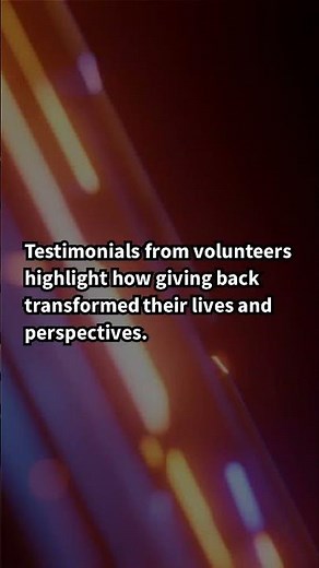 The Importance of Volunteering Transform Lives and Communities