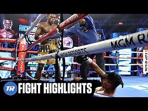 Richard Commey Highlight Reel Knockout of Jackson Marinez | FIGHT HIGHLIGHTS