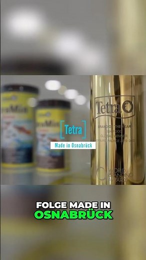 Exklusive Einblicke in die Fischfutter-Produktion #osnabrück #aquarium #fischfutter