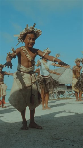 Arran Rogers on Instagram: "Culture switches a light on in our people. Watching the Kiribati kids dance, you really see it. They don’t just move, they thrive. They express. They become the light our people need🇰🇮✨ #kiribati"