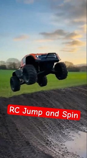 RC truck racing through mud🔥 #shorts #automobile #truck #rccar #racing #toys