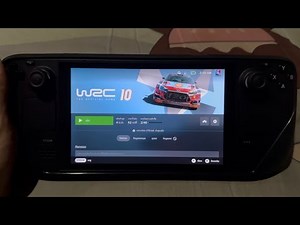 Steam Deck | WRC 10 | Gameplay | SteamOS 3.6