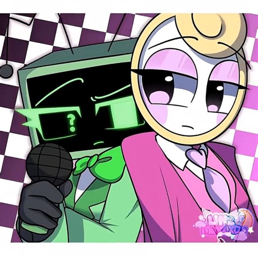 " 🎤where is ur mic?✨️ ( speaker duo💚🩷 )" // #dandysworld #dandysworldroblox #dandyworlds #trending