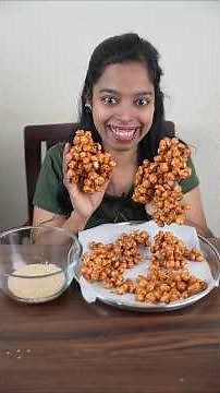 Healthy Snacks Eating😋Gud Makhana #shorts #funny #comedy #minkutinku #snacks #eating #healthy