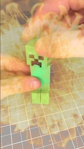 Minecraft Creeper Build - 3D Printed