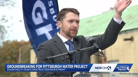 Pittsburgh Water breaks ground on multi-year water system infrastructure project