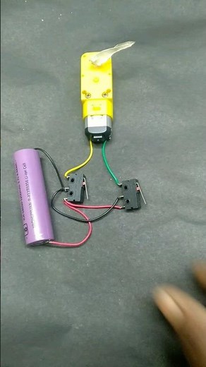 DC Motor forward reverse using limit switch || DC Motor direction control #electronic_circuit