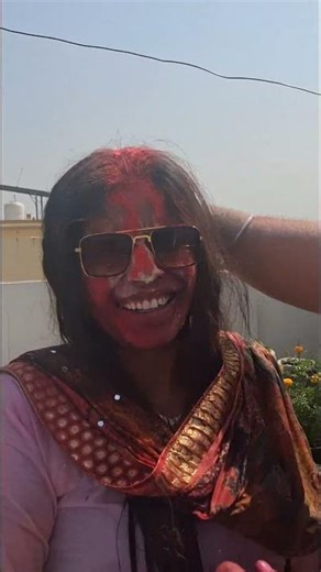 Happy holi to everyone 💓 #minivlog #art #drawing #viral #reels #food