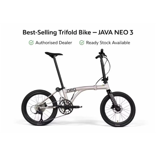 "Java Neo" 通常指由中國品牌 JAVA Bikes 生產的摺疊腳踏車系列。該系列以其獨特的「三摺」設計（Trifold）及高性價比...