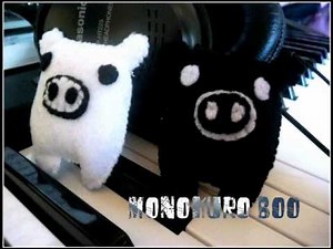 How to Make a Kawaii MonoKuro Boo Plushie (Plush Tutorial)