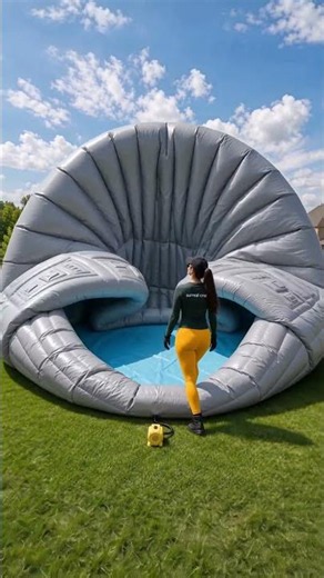 Transforming My Backyard With a Giant Futuristic Dome Pool! 💦