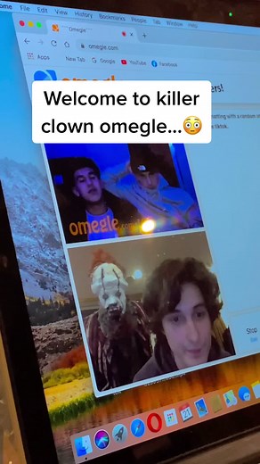 Terrifying Omegle Experience with Killer Clown