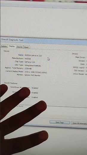 how to check graphics card windows 10/11/7 !! #shorts #ytshorts #computer #pc #sai computer #windows