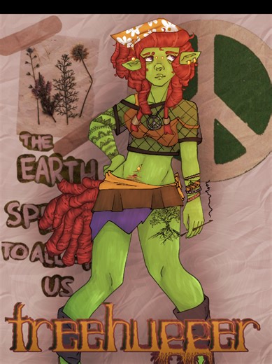 Redrawing old art:> #mlp #mylittlepony #treehugger #mlptreehugger #treehuggerart #humanization #mlphumanized #mlpart #ukraine #ukrainianartist #art #anypronouns #lgbtqia #nonbinary #hippie #boho #on #fyp #recommendations