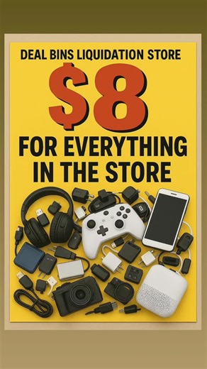 🚨 EARLY BLACK FRIDAY SALE at DEAL BINS! 🚨 We’re kicking it off BIG — everything is just $8 🤩🔥 Fresh restock, insane savings, and the best deals before Black Friday even starts. Come early and grab the gems! 🛒💥 #DealBins #EarlyBlackFriday #BlackFridayDeals #OshawaDeals #DurhamRegion #AmazonReturns #BinStoreFinds #TreasureHunt #BargainHunters #LiquidationDeals #ShopLocalDurham #$20Sale #SavingsAlert #ResellerFinds #RetailArbitrage #HotDeals #WeekendSale #BudgetShopping #EpicFinds #ShopSmart 