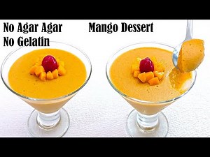 Easy Mango Dessert Recipe in 10 Minutes – How to Make Mango Dessert in Summer