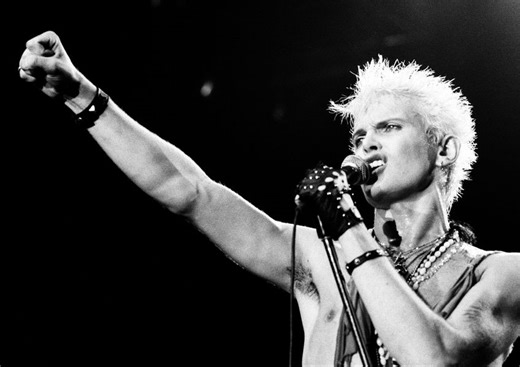 Billy Idol's favourite songs of the 1980s