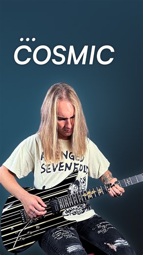 🎸 COSMIC SOLO (Pitch Shifter Part) 🌌🦇🖤 #AvengedSevenfold #SynysterGates #Cover