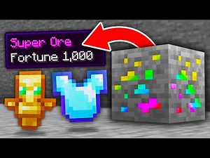 Minecraft But Ores Are INSANELY OP!