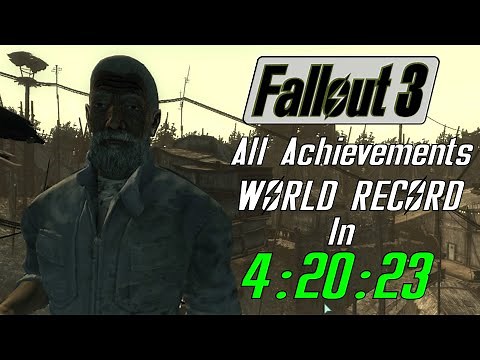 Fallout 3 All Achievements Speedrun in 4:20:23 (World Record)
