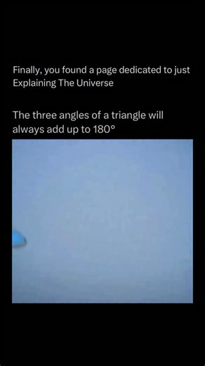 Explaining The Universe on Instagram: "A triangle is a three-sided polygon that is one of the most basic shapes in geometry. It has three sides, three angles, and three corners, or vertices. No matter the type, the sum of its interior angles is always 180 degrees. Triangles can be classified by their sides as equilateral, isosceles, or scalene, and by their angles as acute, right, or obtuse. They are important in mathematics, engineering, and design because of their strength and stability, which
