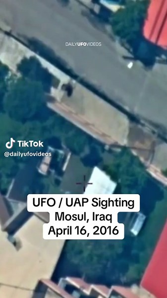 UFO / UAP Sighting Over Mosul, Iraq - April 2016