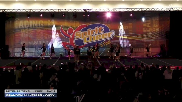 Brandon All-Stars - Onyx [2025 L1.1 Youth - PREP Day 1] 2025 Spirit Cheer Dance Grand Nationals & Cheer Nationals