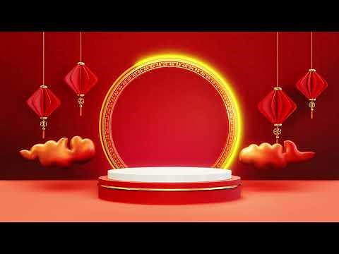 Chinese New Year Background - Loop Animation | Free Stock Footage