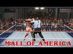 WWE 2K22 Arena Mod - Nitro Mall of America - Hulk Hogan vs Boss Man [READ DESCRIPTION]