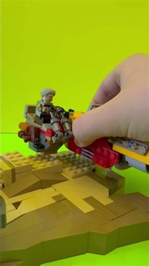 LEGO THE MANDALORIAN AND COBB VANTH SPEEDERS MOC #legomandalorian #lego #legostarwars #starwars