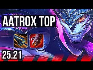 AATROX vs SETT (TOP) | 8 solo kills | KR Diamond | 25.21