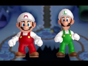 New Super Mario Bros. U Co-op Walkthrough - World 4 - Frosted Glacier (All Star Coins)