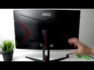 AOC Q27G2 – How to Adjust Monitor Tilt Position